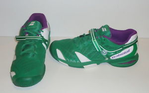 Babolat Propulse 4 Wimbledon Junior Green Tennis Shoes 33S1477; Size 5; #520