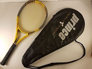 Prince Triple Threat Scream Tennis Racquet CARBON TC87A-100 4 1/2 OS110