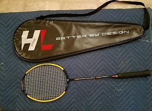 HL G-7  Badminton Racket Racquet  Graphite & Titanium with case