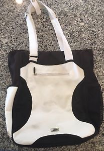 PRINCE Tennis Racquet Tote Bag Black/White