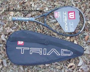 New Wilson Triad 2 T2 racket + case 117 T 2 racquet strung or unstrung rare