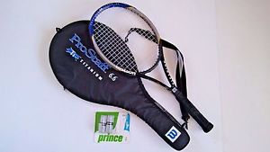WILSON PRO STAFF 6.6 TITANIUM 95 Sq INCH, 4 1/2" GRIP TENNIS RACKET w/ Case