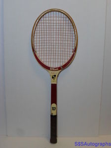 VINTAGE ANTIQUE 1960s WILSON EMBASSY MODEL WOOD WOODEN TENNIS RACQUET RACKET VTG