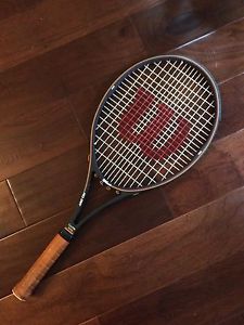 Tennis Wilson Pro Staff Largehead St. Vincent Tennis Racquet Near Mint 4 3/8 JTO