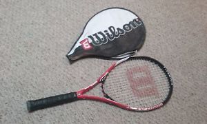 Wilson Impact Titanium Soft Shock Tennis Racquet L3 4 3/8-Nice Shape!