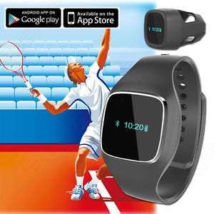 2 in 1 Tennis Tracker Sensor Training Aid Swing Activity Analyzer Bluetooth 2.0