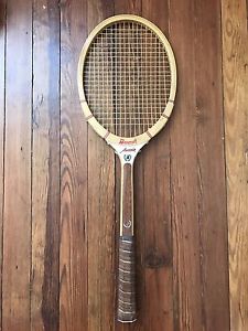 Vintage Bancroft "Aussie" Wooden Classic Tennis Racquet