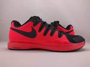Nike Men's Zoom Vapor 9.5 Tour Tennis Shoes Black Hot Lava sz 13 (631458-801)