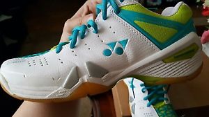 yonex badminton shoes women lime green size 7