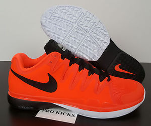 NIKE AIR ZOOM VAPOR 9.5 TOUR ROGER FEDERER TOTAL CRIMSON LE 631458-802 (SIZE 15) image 1