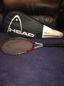 Head TI Radical L5 Oversize 110 Sq In Tennis Racquet with carrying case