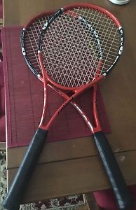 Pair (2) Head Flexpoint Radical Tour Tennis Rackets - 4 1/2