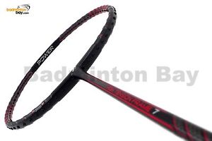 Fleet High Tension Frame 7 Black (4U) Badminton Racket  Free Stringing + PU Grip