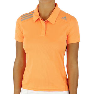 adidas Mujer Climachill Tenis Polo - Naranja