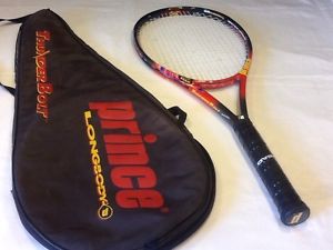 Prince ThunderBolt Oversize, LongBody, 4 1/2, new strings and grip