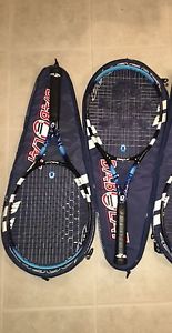 Babolat Swirly Pure Drive Tennis Racquets (package of 2), 4-3/8ths
