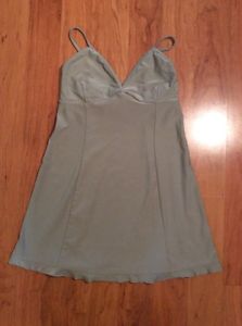 Nike Dri Fit Tennis Dress With Bra Girls Gray Size L