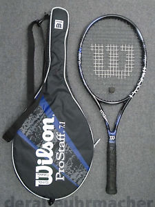 * WILSON Pro Staff 7.1 * strung Midplus racket in bag - EXCELLENT