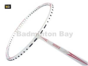 NEW Apacs Virtuoso 20 White 6U Badminton Racket Racquet Stringing String + Grip