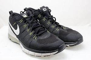 Nike Air Max Flywire TR-180 Running Cross Training Black Mens Size 14 US 48.5 EU
