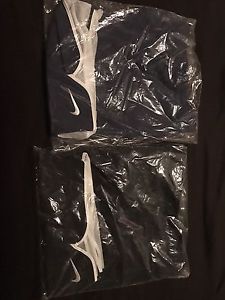 2 (two) Pair Of Nike Tennis shorts L Drifit Color Black And Navy Blue