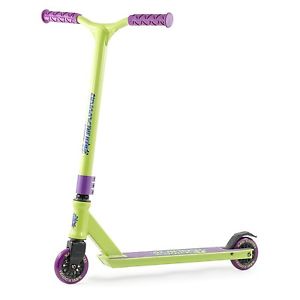 Slamm Tantrum IV Trotinette - Abaissée Barre - Léger - Vert/Violet