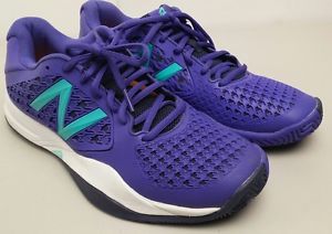 New Balance WC996PT2 Women US 10.5 Purple Tennis Shoe Pre Owned