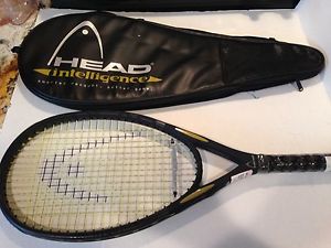 NEW HEAD INTELLIGENCE i.S12 Oversized Tennis Racquet 4 3/8 grip w/ Case UNUSED!