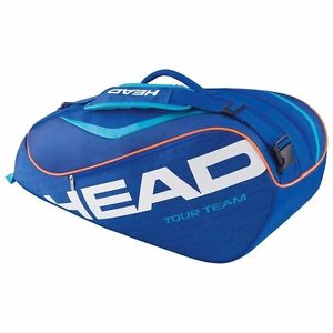 HEAD TOUR TEAM COMBI tennis racquet bag -6 rackets - Blue