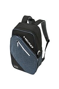 HEAD Core Backpack Tennis Bag, Black/Grey