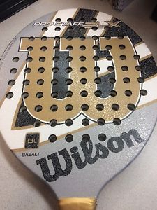 Wilson Paddleball Racquet Sports ProStaff 3LX 4 1/2  L2 Platform Tennis Used