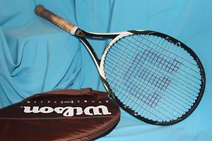 WILSON "{K}FACTOR" Tennis Racket model "{K}SURGE" Nano Tech..Great 9/10 $AVE !
