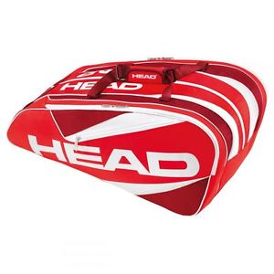Head Elite 12R Monstercombi Bolso de tenis rojo nuevo