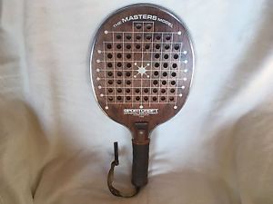 Vintage Early 70,s Sport craft Paddle Ball Paddle With Cover