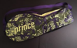 RARE Vintage 80s Prince Neon Ace Face Tennis Racquet Bag!