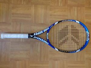 NEW RARE Pro Supex Dynamic Energy 100 head 4 3/8 grip Aero DRIVE Tennis Racquet