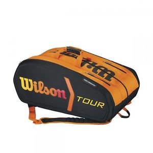 Wilson Burn 15 's Bolsa naranja Bolso de tenis NUEVO