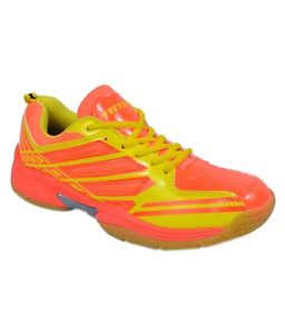 Vector X CS-2005 Orange/Yellow Tennis Shoes Free Shipping Court Best Quality