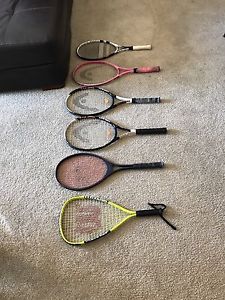 tennis rackets (6) Included, You Get All 6 Rackets!