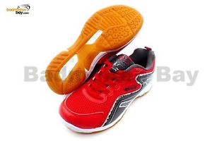 Apacs Cushion Power 077 Red Badminton Shoes With Improved Cushioning