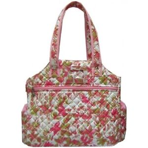 Jet Versailles Quilted Tennis Tote Bag