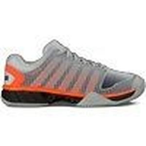 K-Swiss Hypercourt Express HB gris/negro/rojo naranja