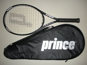 PRINCE O3 SILVER OS 118 TENNIS RACQUET  4 3/8   27.75"