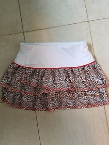 Lucky in love tennis skirt