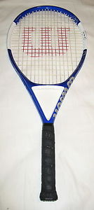 Wilson nCode N4 Oversize 111 Sq In Tennis Racquet 4 3/8" Grip w/Carry Case