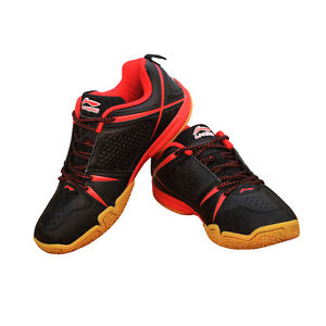 Li-Ning AYTL079-1 Idol Badminton Shoes Black,Red Free Shipping Best Quality