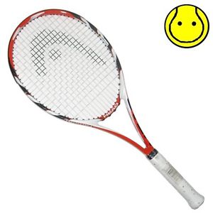 Almost Perfect Head MicroGel Radical MP 4-3/8 Grip STRUNG Tennis Racquet Midplus