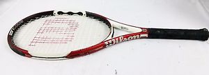 Wilson N Code Fury Two 110" Tennis Racquet 4- 1/2" Grip