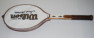 Vintage WILSON Jack Kramer Pro Staff Light 4 5/8 Grip Tennis Racquet W/ Cover