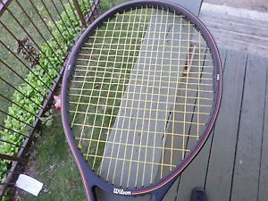 WILSON  PRO STAFF ORIGINAL 110 LARGEHEAD-4-1/2-,SAMPRAS RACQUET